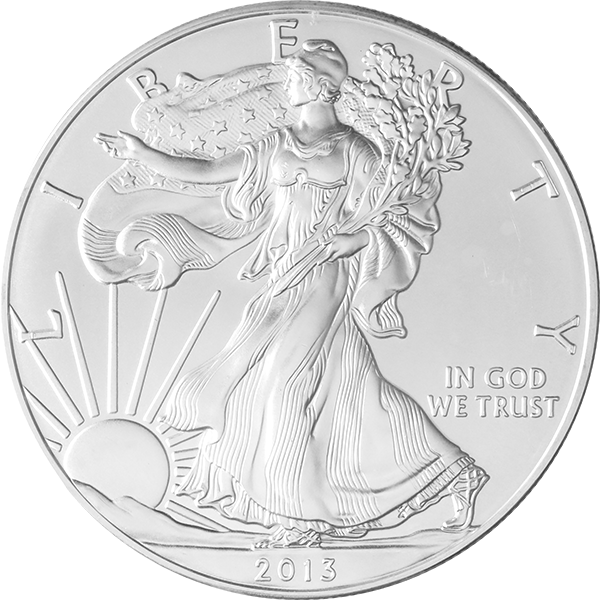 1 oz American Silver Eagle BU (Random Year)