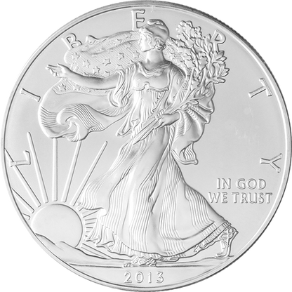 1 oz American Silver Eagle BU (Random Year)