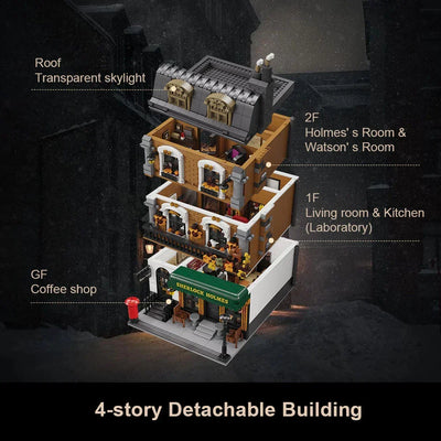 Sherlock Holmes Baker Street 221B Apartment, 85014
