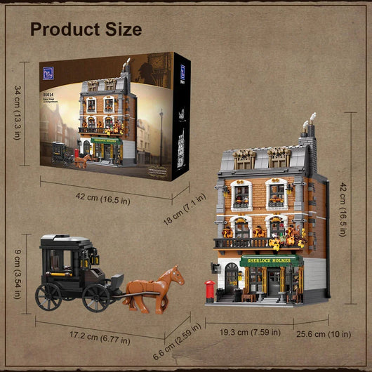 Sherlock Holmes Baker Street 221B Apartment, 85014