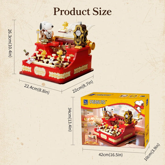 Large Snoopy Typewriter, 86917